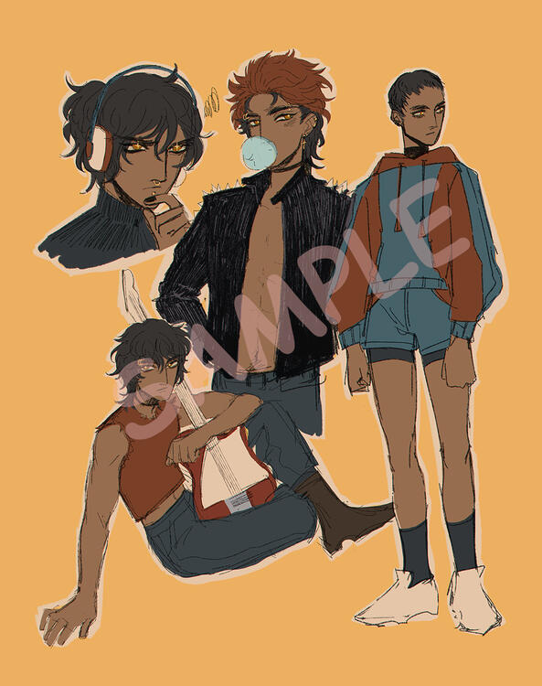 character doodle sample 1